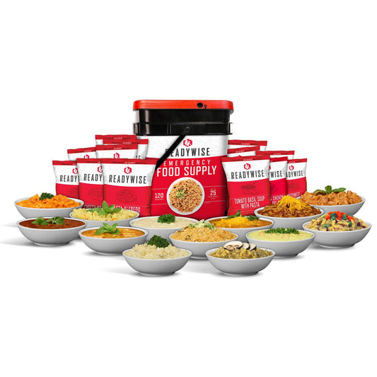 ReadyWise 120 Serving Entrée Only Grab and Go Bucket
