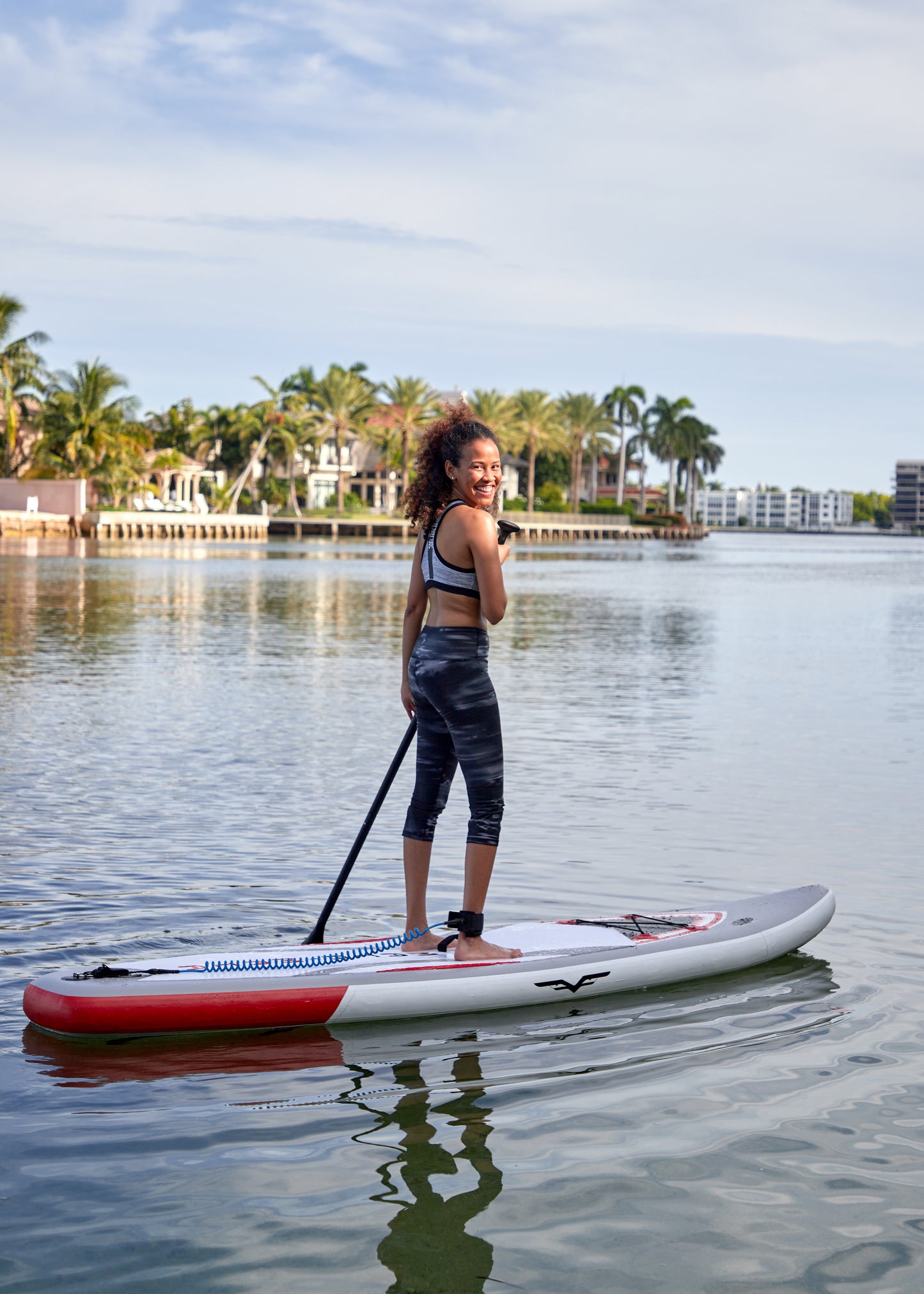 10 Foot Shark Flight Inflatable Paddle Board; SUP Board 10'x 30"x 6"