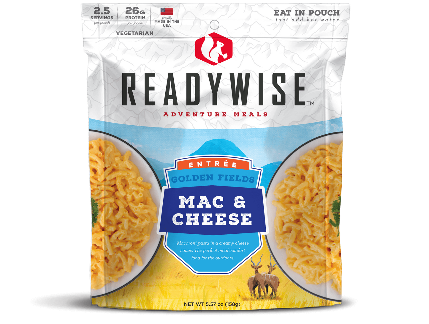 ReadyWise 6 Pack Golden Fields Mac & Cheese