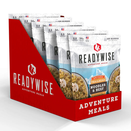 ReadyWise 6 Pack Trailhead Noodles & Beef