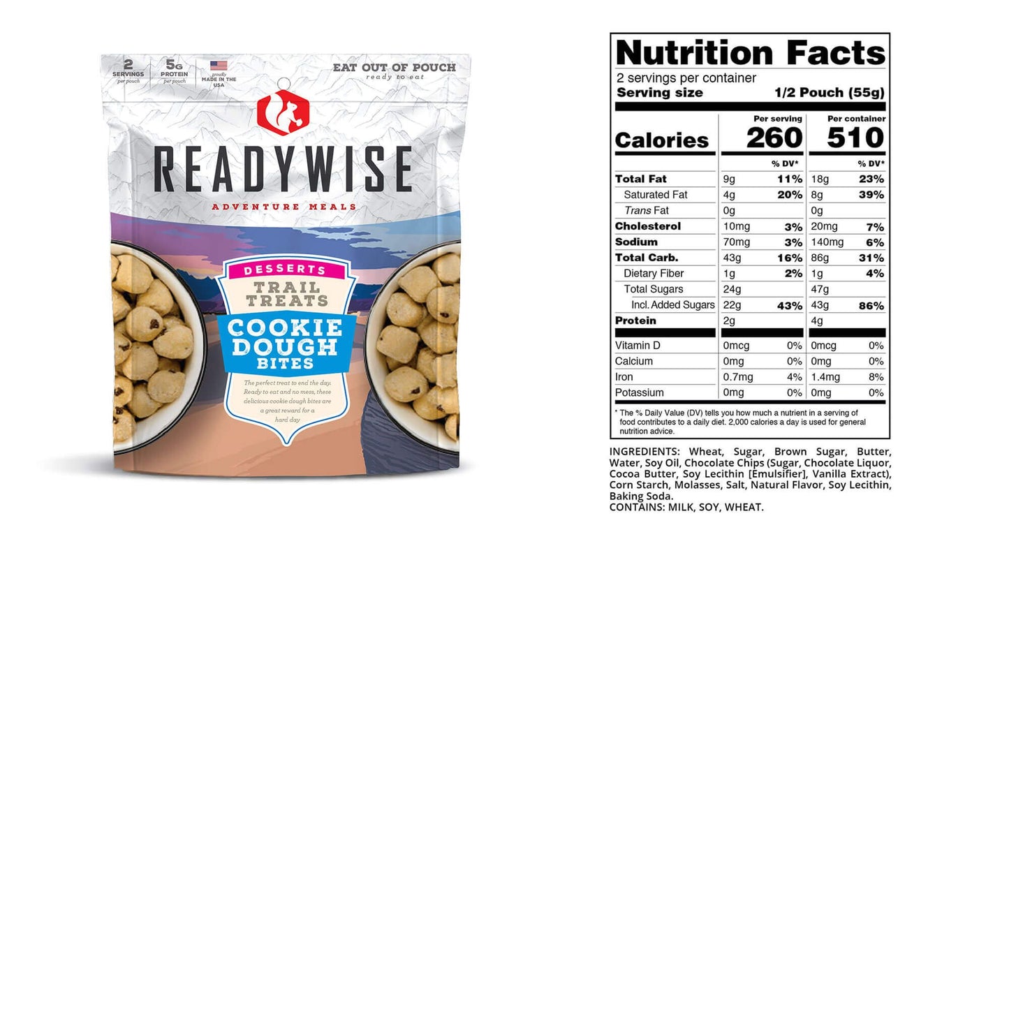 ReadyWise 6 Pack Cookie Dough