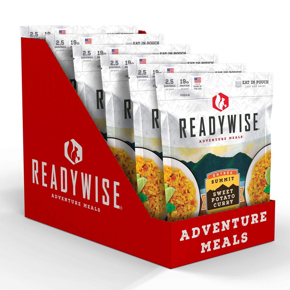 ReadyWise 6 Pack Summit Sweet Potato Curry