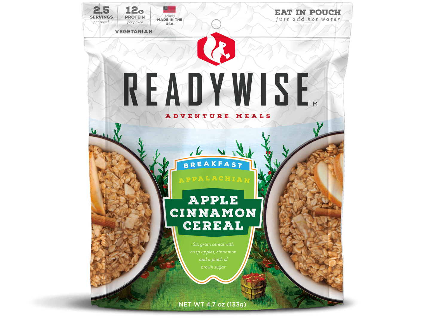 ReadyWise 6 Pack Appalachian Apple Cinnamon Cereal