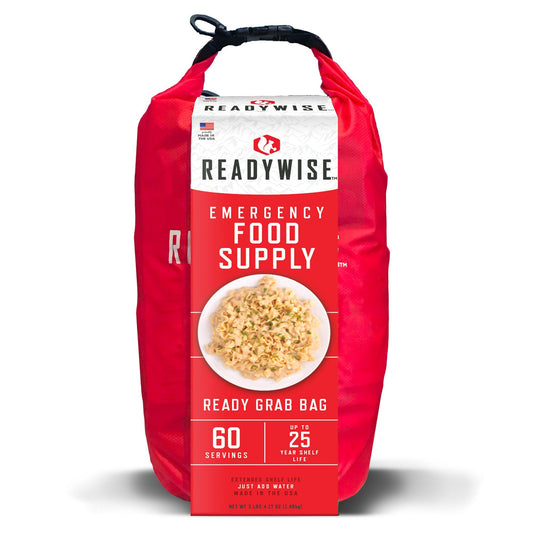ReadyWise 7 Day 60 Serving Emergency Food Supply Ready Grab Bag