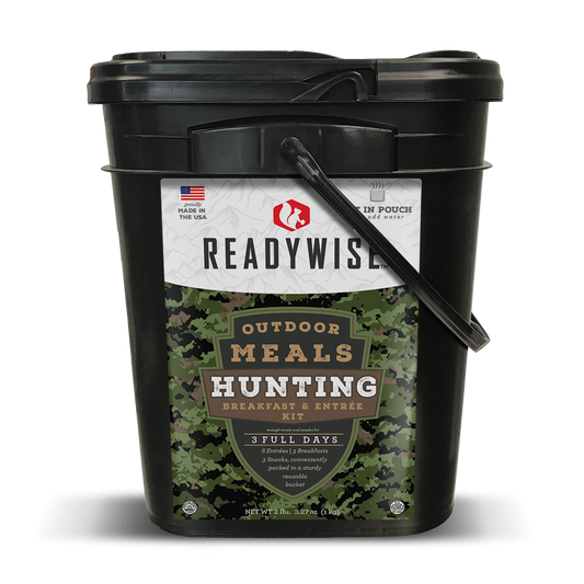 ReadyWise Hunting Bucket Cook-in-Pouch Meals